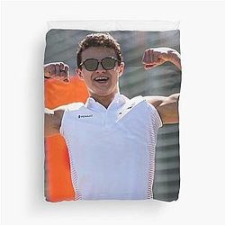 Lando Norris Duvet Cover