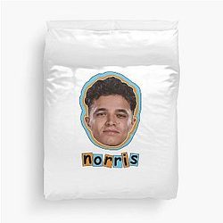 Formula One Lando Norris Duvet Cover