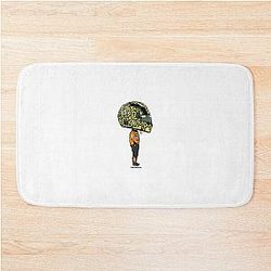 Cartoon F1 Driver Lando Norris 2025 Bath Mat