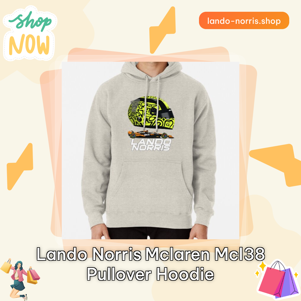 Lando Norris McLaren MCL38 Pullover Hoodie