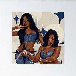 MILKSHAKE Lara Raj Katseye art spread Poster