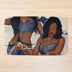Milkshake - Lara Raj art spread Bath Mat