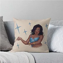 KATSEYE Lara Raj Throw Pillow