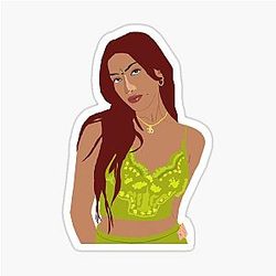 Lara from Katseye Touch Era Sticker