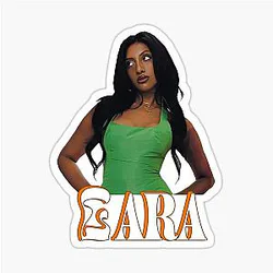 Katseye Lara Raj Seasons Greetings Sticker 2026