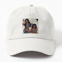 Milkshake Lara Raj Katseye art spread Dad Hat