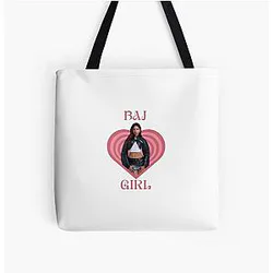 Lara Raj Girl Katseye All Over Print Tote Bag