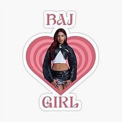 Lara Raj Girl Katseye Sticker