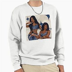 Milkshake Lara Raj art spread Pullover Sweatshirt