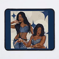 Milkshake - Lara Raj art spread Mouse Pad