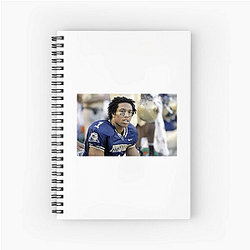 Clutch Performer Larry Fitzgerald Notebook