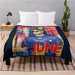 Larry June Sock It To Me Throw Blanket