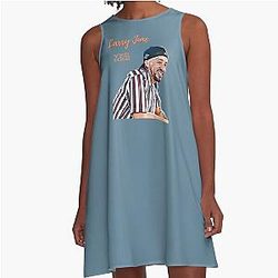 Larry June Yee Hee A Line Dress