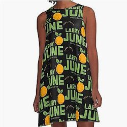 Larry June Organic A-Line Dress