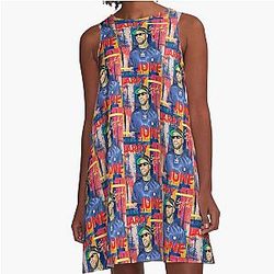 Larry June Sock It Me A-Line Dress