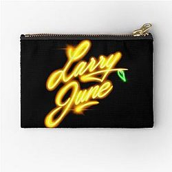 Larry June Orange Season Flare Pouch