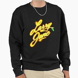 Larry June Orange Sweatshirt