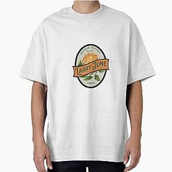 Larry June Orange Season Oversized T-Shirt