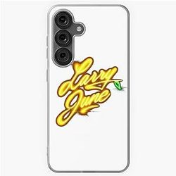 Larry June Orange Season Flare Samsung Galaxy Case