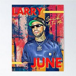 Larry June Sock It to Me Poster