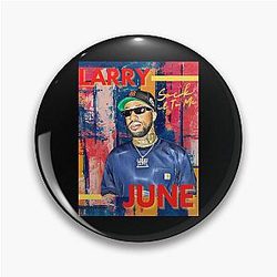 Larry June Sock It To Me Pin