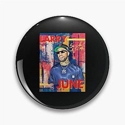 Larry June Sock It To Me Pin