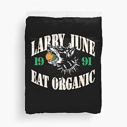 Larry June Eat Organic Duvet Cover