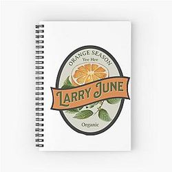 Larry June Orange Season Notebook