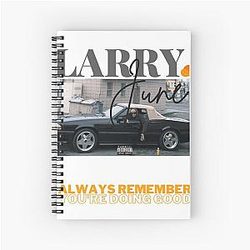 LARRY JUNE Spiral Notebook