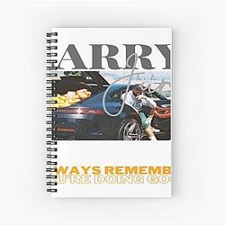 OUT THE TRUNK LARRY June Spiral Notebook