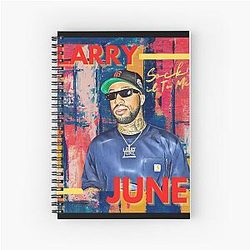 Larry June Sock Me Spiral Notebook