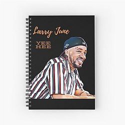 Larry June Spiral Notebook