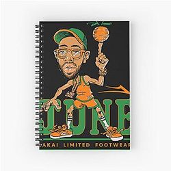 Larry June Lakai Limit Spiral Notebook