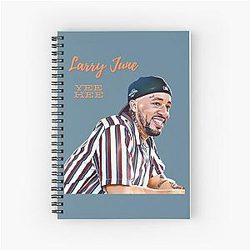 Larry June Yee Hee Spiral Notebook