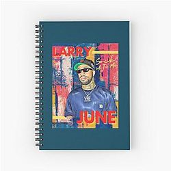 Larry June Sock It to Me Spiral Notebook