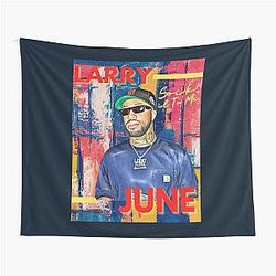 Larry June Sock It Me Tapestry