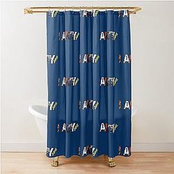 Larry June T-Shirt Mug Larry June Stickers Shower Curtain