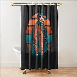 Larry June Shower Curtain