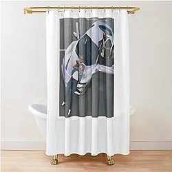 Larry June Merch Shower Curtain