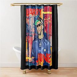 Larry June Sock It To Me Shower Curtain