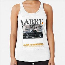 LARRY JUNE INSPIRED Racerback Tank Top