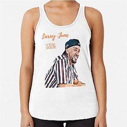Larry June Yee Racerback Tank Top