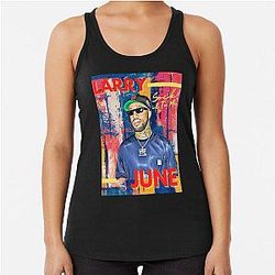 Larry June Sock It To Me Racerback Tank Top
