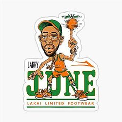 Larry June Lakai Sticker