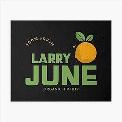 Larry June Organic Hip Hop Art Print
