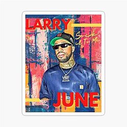 Larry June Sock It to Me Sticker