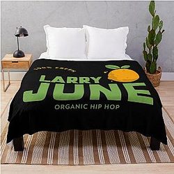 Larry June Organic Hip Hop Throw Blanket