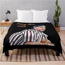 Larry June Yee Hee Throw Blanket