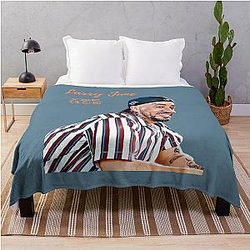 Larry June Yee Hee Throw Blanket