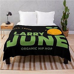 Larry June Organic Hip Hop Throw Blanket